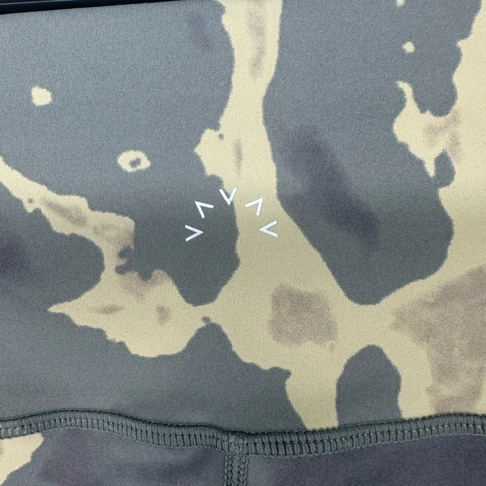 Varley Luna Legging In Golden Green Tie Dye Size Large - Picture 7 of 8